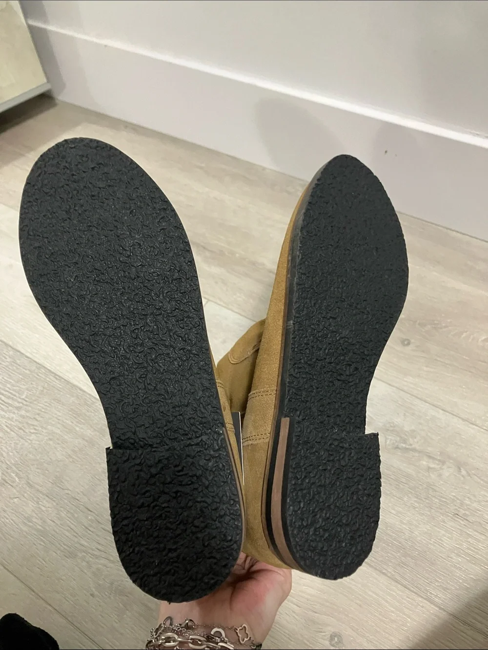 Women’s 10, genuine leather ankle booties from H&M. New with tags - Picture 8 of 9